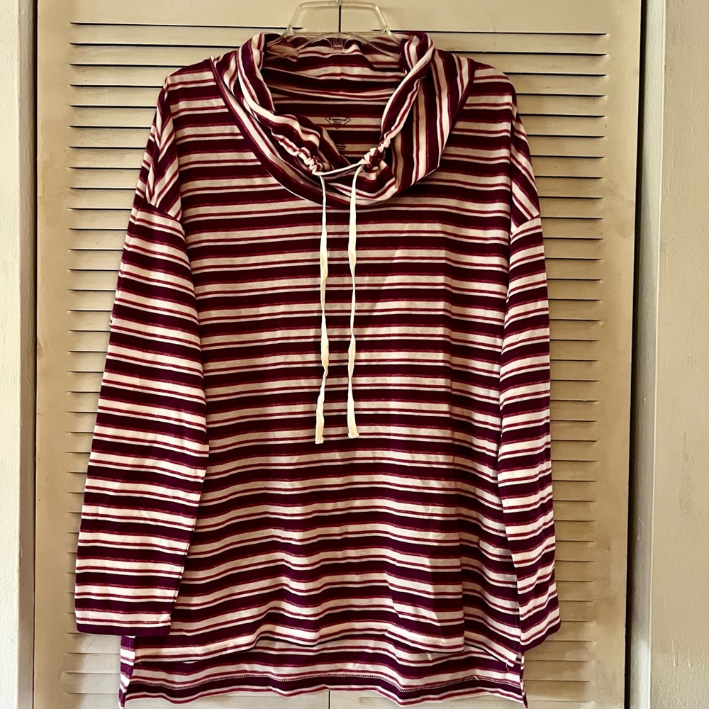St John’s Bay stripes pullover for women